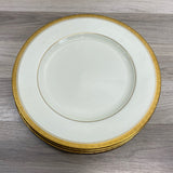 Noritake Ivory-Gold Bone China Plates - Set of 6