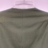 Escada Women's Size M-40 Green Solid Double Breasted Jacket