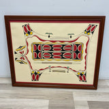 Native American painting by Vic Runnels -Spirit of the Buffal