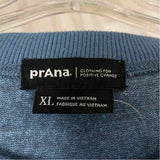 Prana Size Xl Women's Blue Tweed T-Shirt Dress