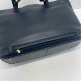 Knomo Mini Maddox  Navy Leather Solid Tote Handbag