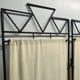 Black-Beige Iron Screen