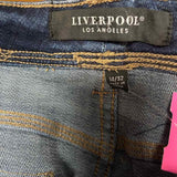 Liverpool Size 14 Women's Blue Stitches Cargo Skirt