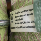 Ariat Size 6.5 Women's Beige-Green Embroidered Western Boots
