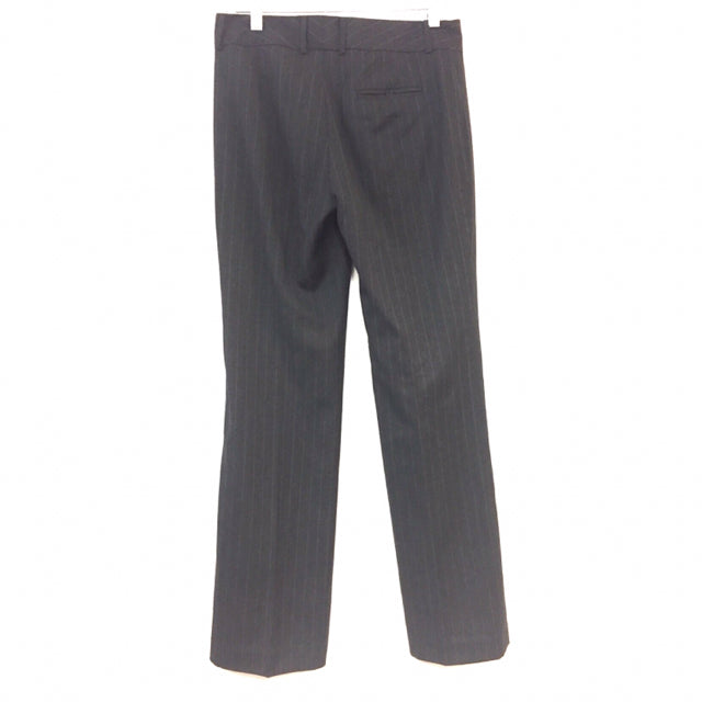 Banana Republic Size 2 Women's Gray Pinstripe Dress Pants Pants