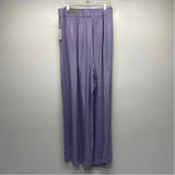 Soft Surroundings Size XL- 16 Women's Lilac Solid Wide Leg Pants