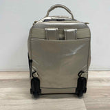 Kipling Gold Fabric Shimmer Backpack