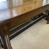 Farm House Brown Wood Console - Sofa Table
