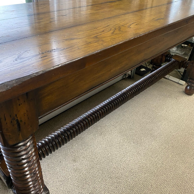 Farm House Brown Wood Console - Sofa Table