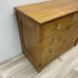 Antique Brown Wood Dressers/Chest- 3 drawer