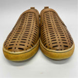 Roan By Bed Stu Size 8 Women's Brown Cut Out Slip On Shoes
