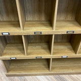 Brown Wood Storage Organizer / Open Bookcase