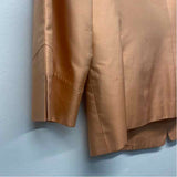 Dana Buchman Women's Size 8-M Peach Solid Button Up Jacket