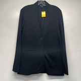 Eileen Fisher Women's Size M Black Solid Blazer Jacket