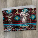 Lone Star Southwestern Brown-Multi Polyester Twin Sheet Set