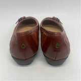 Nurture Size 7 Women's Brown Solid Flats Shoes