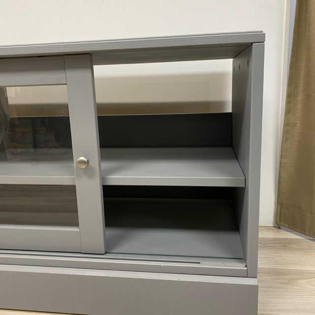 Ikea Gray Wood TV Stand