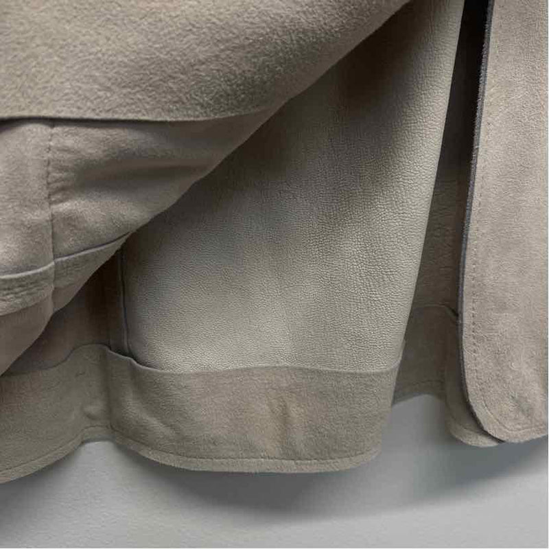 Jakett Women's Size L Tan Solid Blazer Jacket