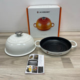 Le Creuset White Cast Iron Bread Oven