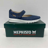 Mephisto Size 8 Women's Navy Solid Mary Jane Shoes