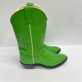 Old West Size 6.5 Women's Lime Embroidered Western Boots