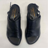 Donald J Pliner Size 8 Women's Black Cut Out Slingback Heels