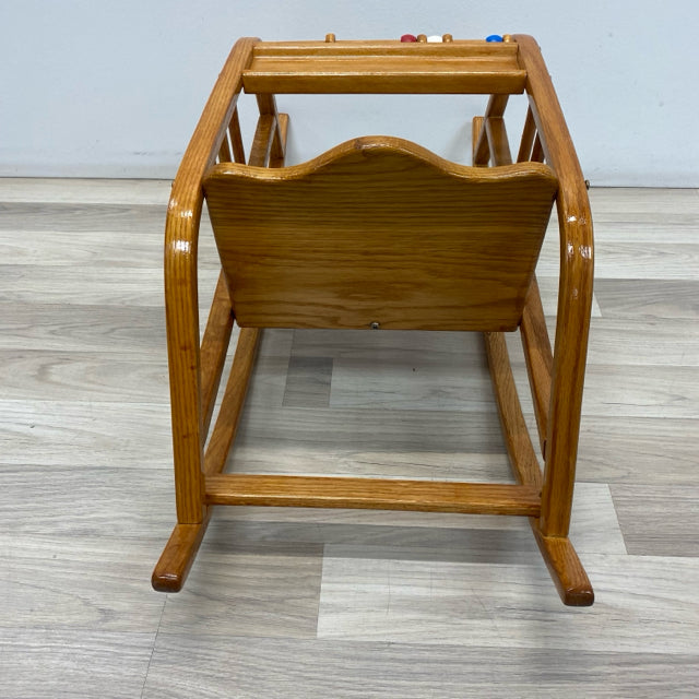 Children's Natural Wood Rocker