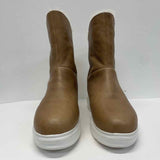 Australia Luxe Co. Size 7 Women's Light brown Solid Pull On Boots