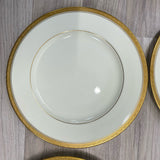 Noritake Ivory-Gold Bone China Plates - Set of 6