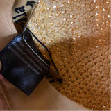Florabella Tan Solid Straw Hat