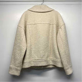 Marine Layer Women's Size Xl Beige Solid Button Up Jacket