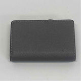Coach Gray Solid Leather Wallet