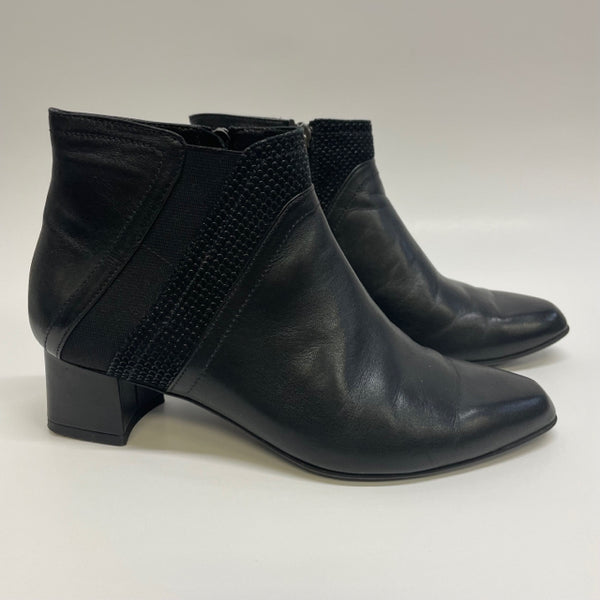 Beautifeel Size 6 Leather Solid Booties