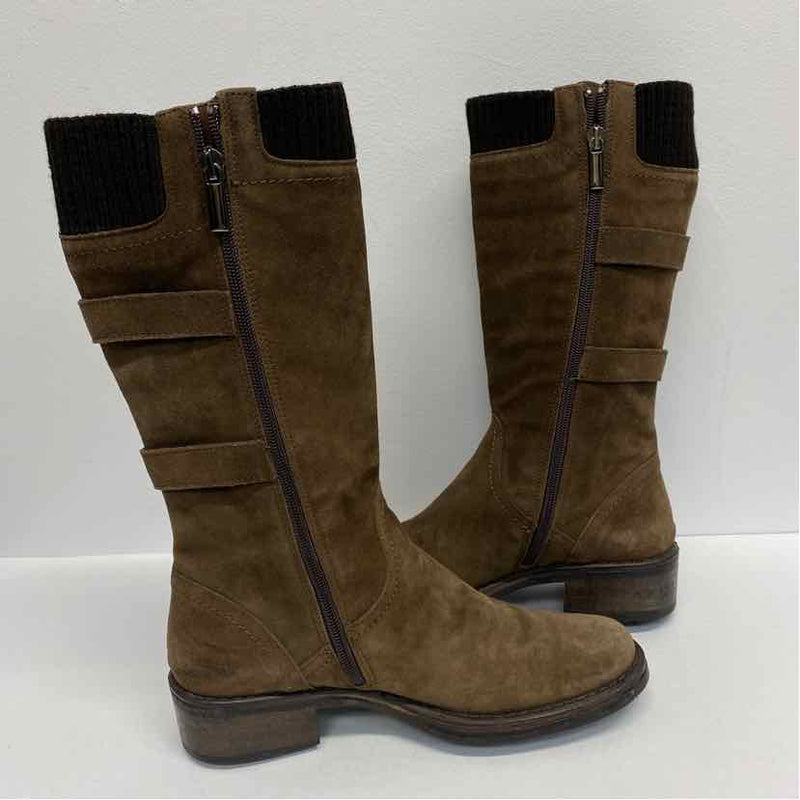 Aquatalia Size 7 Women's Brown Solid Boots