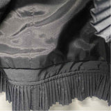 Nygard Women's Size 16-XXL Black Solid Open Front Jacket