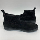 Toni Pons Size 37-6.5 Women's Black Patchwork Booties