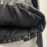 Lafayette 148 Women's Size 8-M Black Solid Zip Mock Neck Jacket