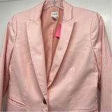 J.Crew Women's Size 4-S Pink Solid Blazer Jacket