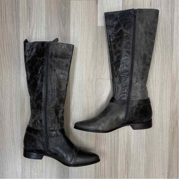 Matisse Size 9.5 Women's Gray Distressed Riding Boots