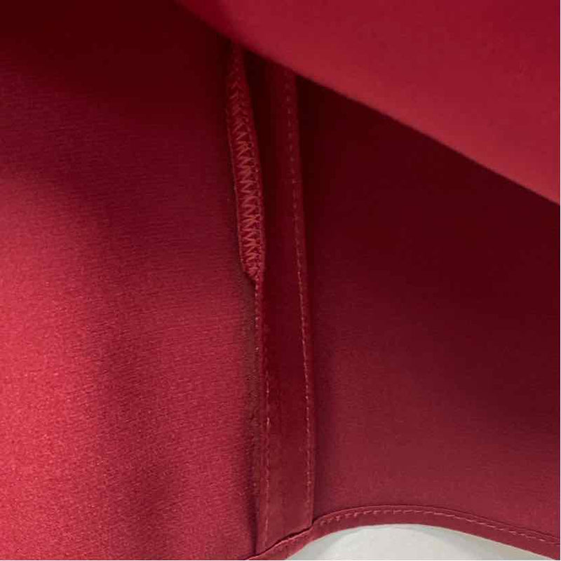 Lafayette 148 Size M Women's Burgundy Solid Pullover Sleeveless Top