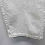 Lafayette 148 Size 14 Women's White Solid Straight Leg Jeans