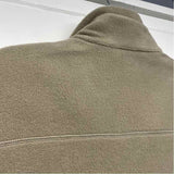 Columbia Size L Tan Fleece Polyester Solid Men's Vest