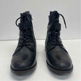 FatFace Size 7 Women's Black Solid Ankle Boots