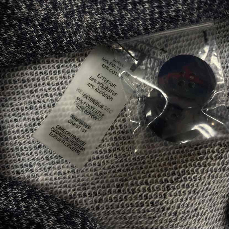 Tommy Hilfiger Women's Size 12-L Navy-White Tweed Blazer Jacket