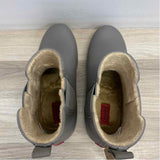 Chooka Size 8 Women's Light Gray Solid Rain Boots