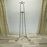 Brown Wrought Iron Easel