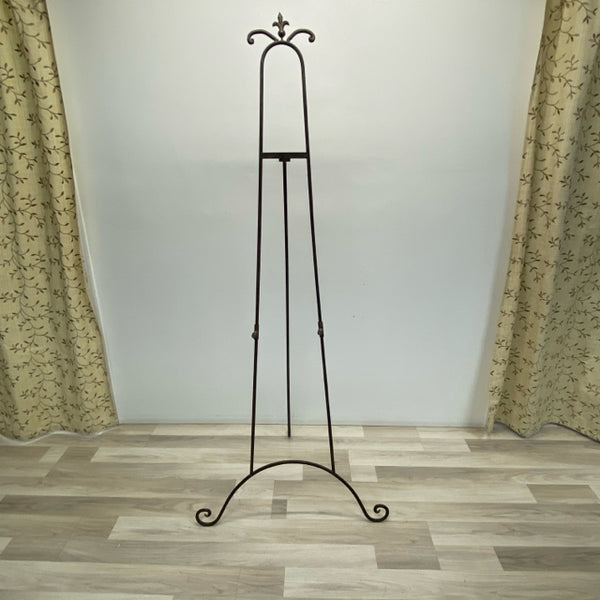 Brown Wrought Iron Easel