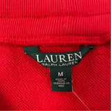 Lauren Ralph Lauren Size M-8 Women's red white Tie Dye Pencil Skirt