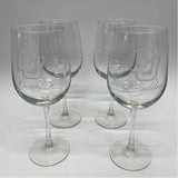 CU Boulder Logo Wine Glasses - Set of 4