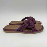 Rothy's Size 8 Women's Purple Braided Sandals